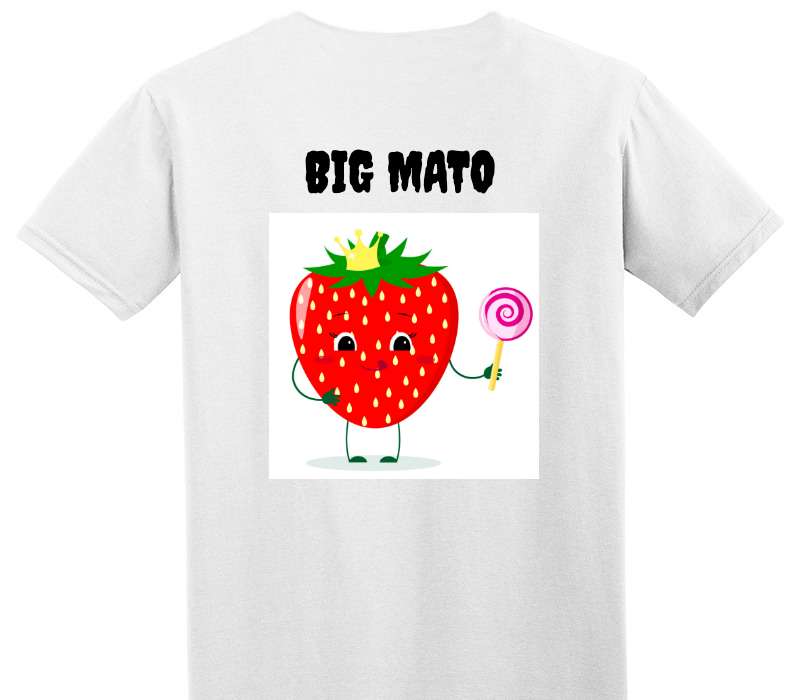 Custom Adult Soft Style 100% Cotton White T-Shirt
