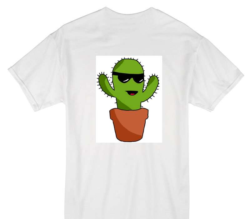 Custom Gildan 100% Cotton White T-Shirt