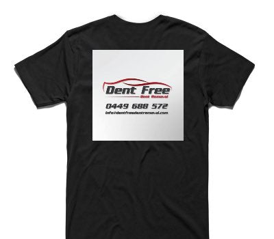 Custom AS Colour 100% Cotton Black T-Shirt