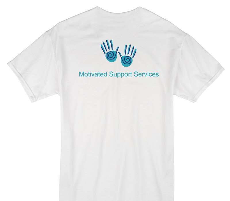 Custom Gildan 100% Cotton White T-Shirt