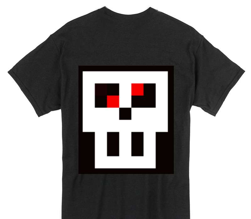 Custom Gildan 100% Cotton Black T-Shirt