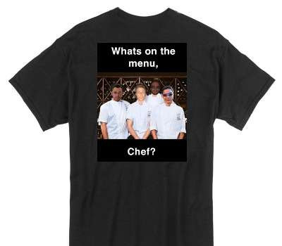 Custom Gildan 100% Cotton Black T-Shirt