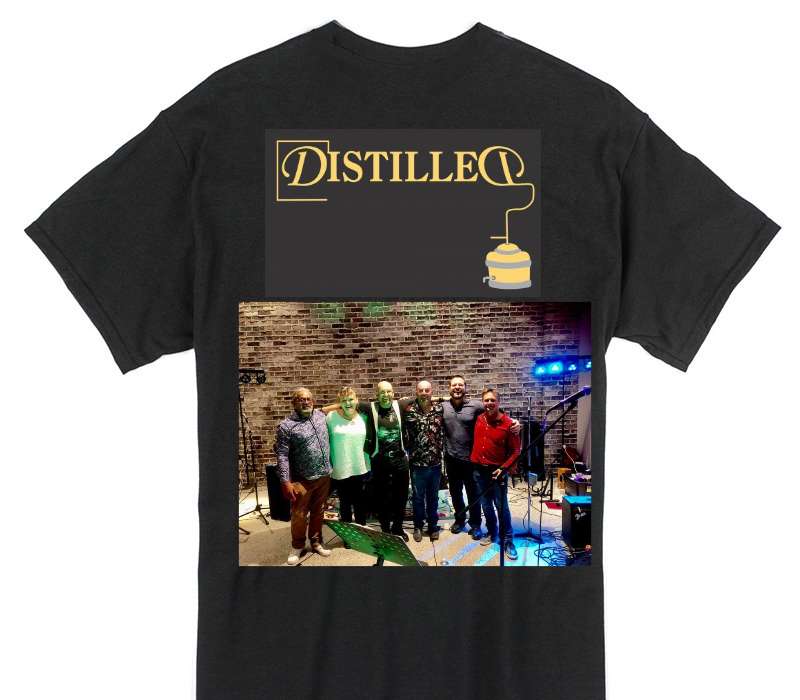 Custom Gildan 100% Cotton Black T-Shirt