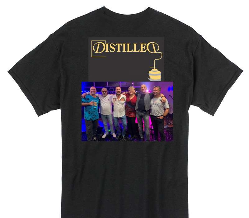 Custom Gildan 100% Cotton Black T-Shirt
