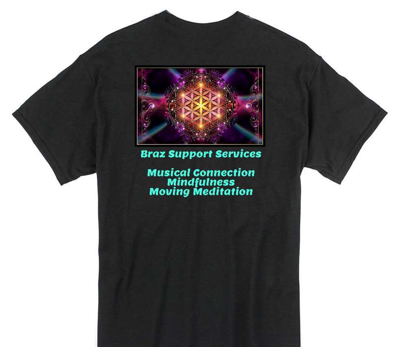 Custom Gildan 100% Cotton Black T-Shirt