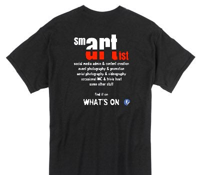 Custom Gildan 100% Cotton Black T-Shirt