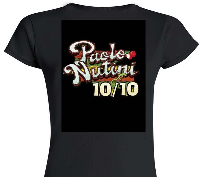 Custom Womens Soft Style 100% Cotton Black T-Shirt