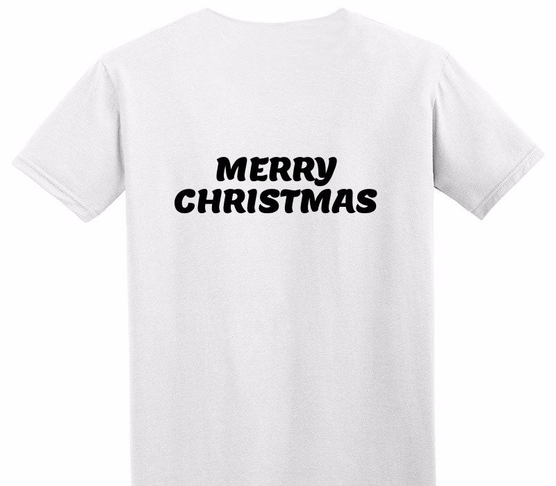 Custom Adult Soft Style 100% Cotton White T-Shirt