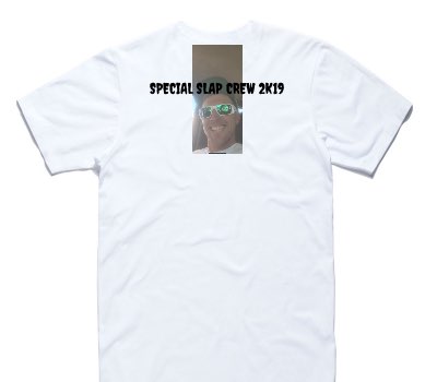Custom AS Colour 100% Cotton White T-Shirt
