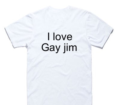 Custom AS Colour 100% Cotton White T-Shirt