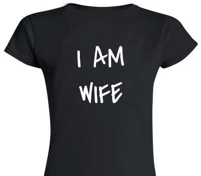 Custom Womens Soft Style 100% Cotton Black T-Shirt