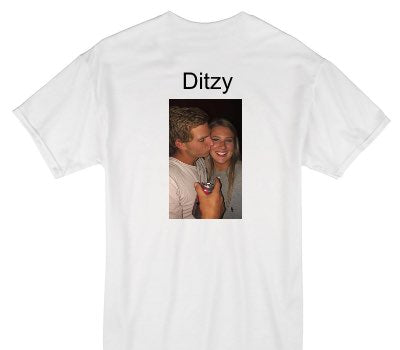 Custom Gildan 100% Cotton White T-Shirt