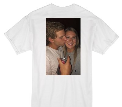 Custom Gildan 100% Cotton White T-Shirt