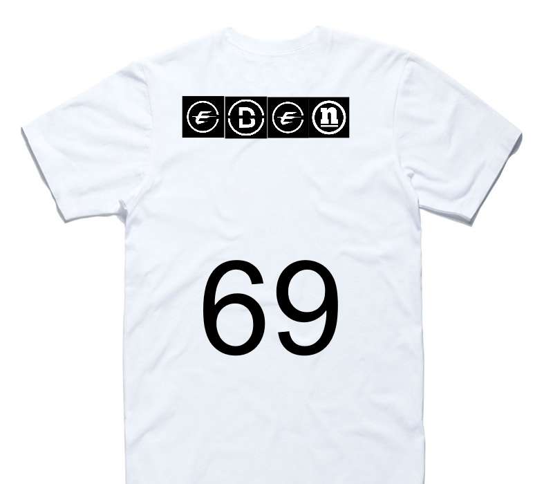 Custom AS Colour 100% Cotton White T-Shirt