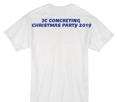 Custom Gildan 100% Cotton White T-Shirt