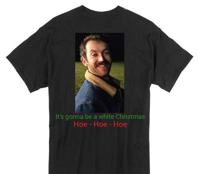 Custom Gildan 100% Cotton Black T-Shirt