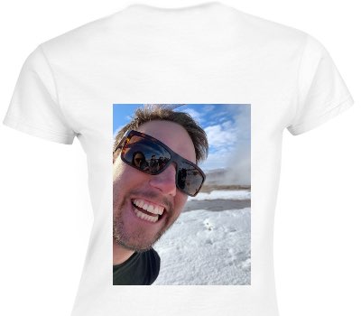 Custom Womens Soft Style 100% Cotton White T-Shirt