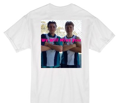 Custom Gildan 100% Cotton White T-Shirt
