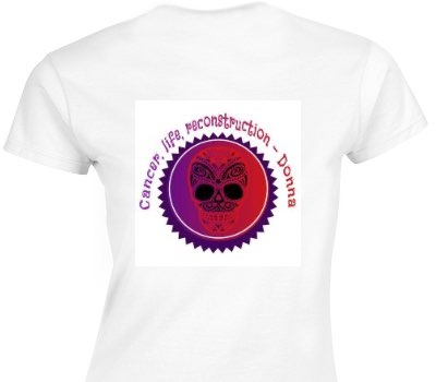 Custom Womens Soft Style 100% Cotton White T-Shirt