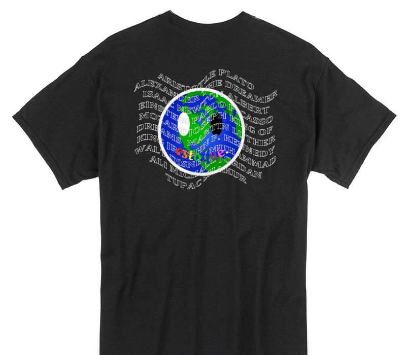 Custom Gildan 100% Cotton Black T-Shirt
