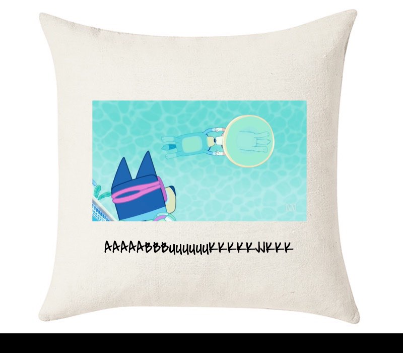 Custom Cushion Cover 50cm x 50 cm Off White