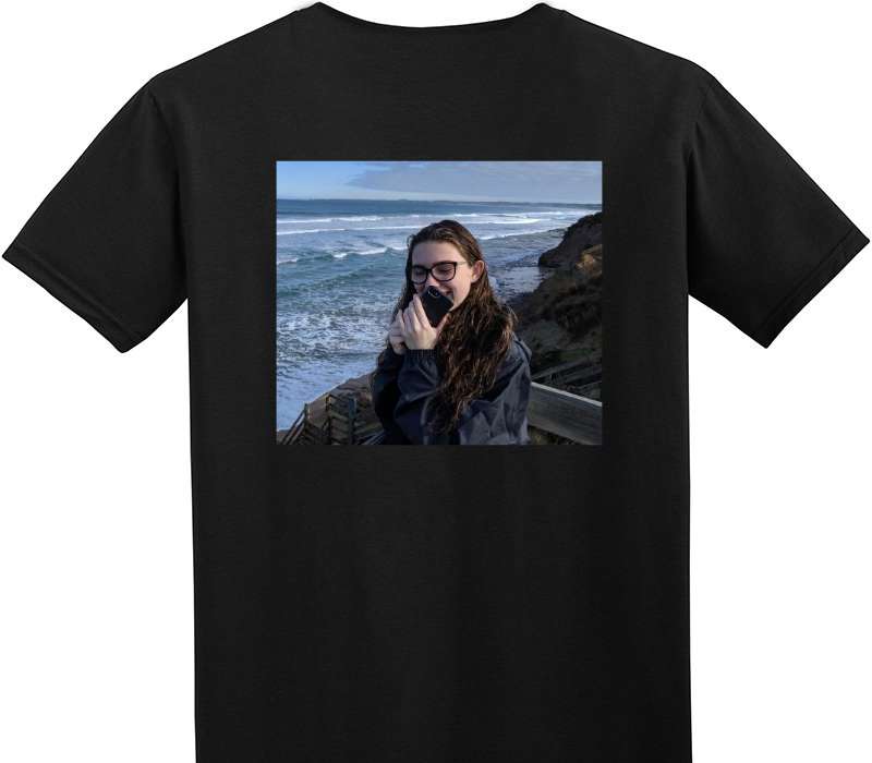 Custom Adult Soft Style 100% Cotton Black T-Shirt