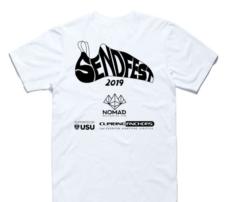 Custom AS Colour 100% Cotton White T-Shirt