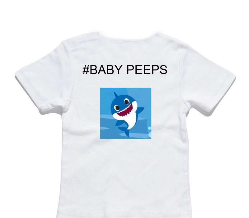 Custom AS Colour White Baby T-Shirt