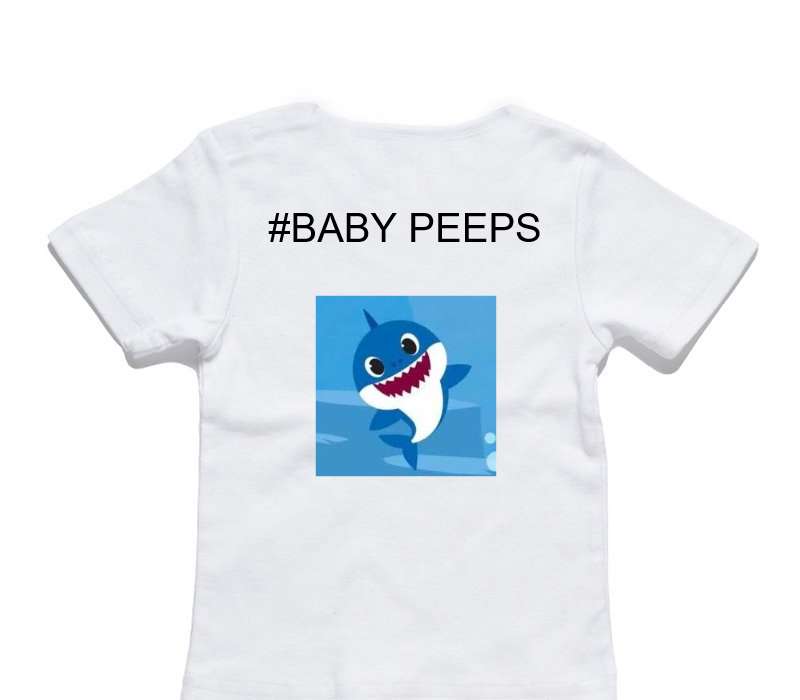 Custom AS Colour White Baby T-Shirt