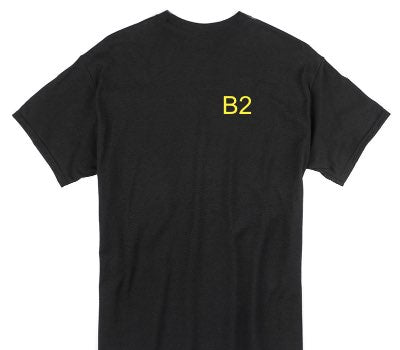 Custom Gildan 100% Cotton Black T-Shirt