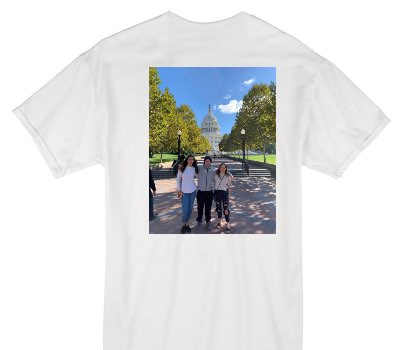 Custom Gildan 100% Cotton White T-Shirt