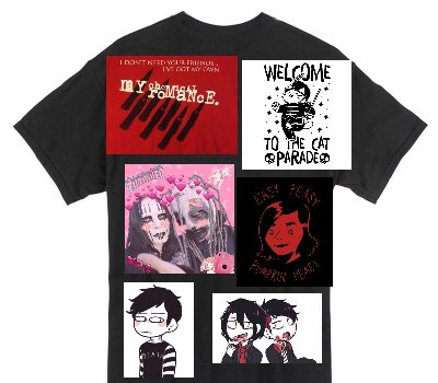 Custom Gildan 100% Cotton Black T-Shirt