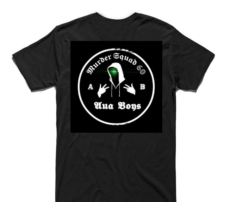Custom AS Colour 100% Cotton Black T-Shirt