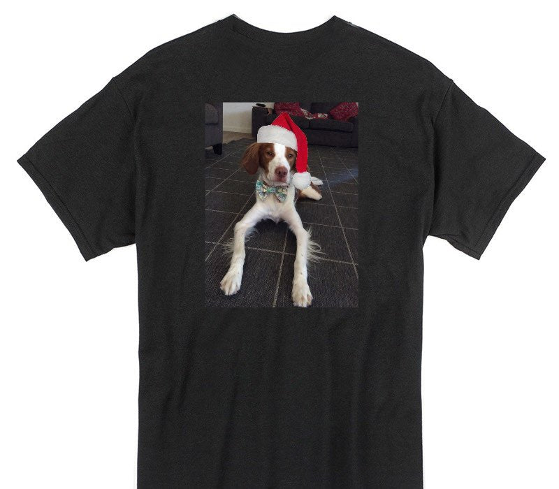 Custom Gildan 100% Cotton Black T-Shirt