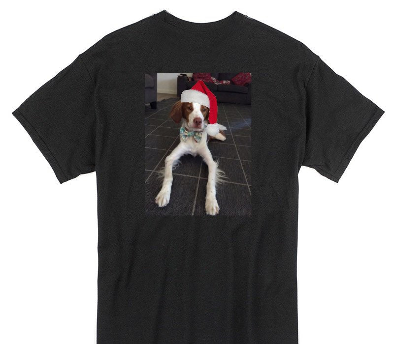 Custom Gildan 100% Cotton Black T-Shirt