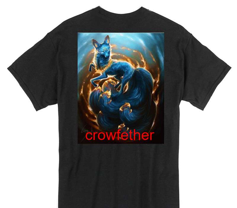 Custom Gildan 100% Cotton Black T-Shirt