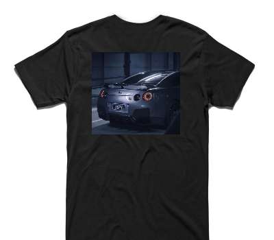 Custom AS Colour 100% Cotton Black T-Shirt