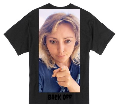 Custom Gildan 100% Cotton Black T-Shirt