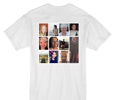 Custom Gildan 100% Cotton White T-Shirt