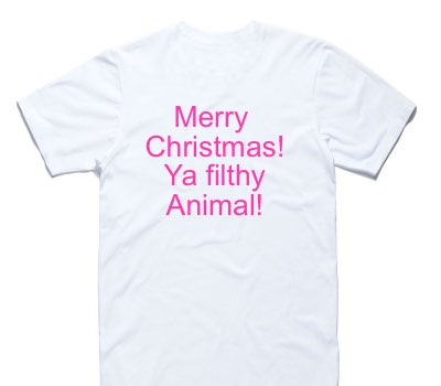 Custom AS Colour 100% Cotton White T-Shirt