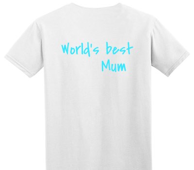 Custom Adult Soft Style 100% Cotton White T-Shirt