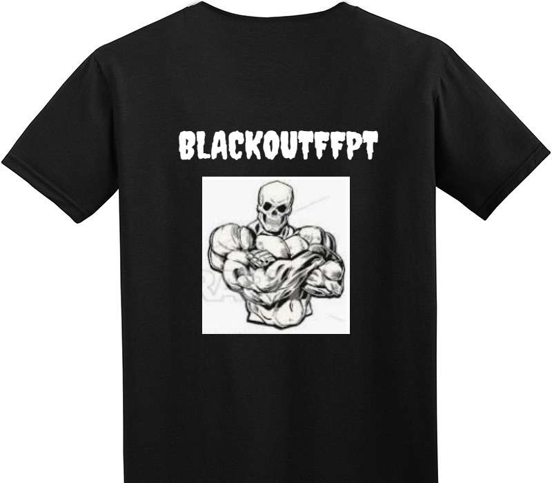 Custom Adult Soft Style 100% Cotton Black T-Shirt