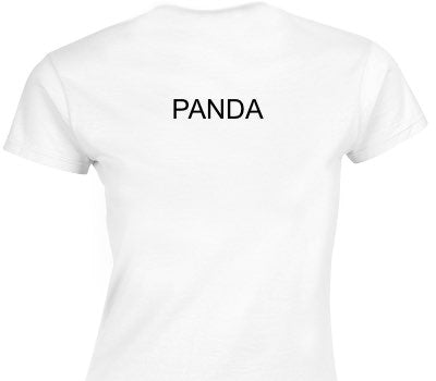 Custom Womens Soft Style 100% Cotton White T-Shirt