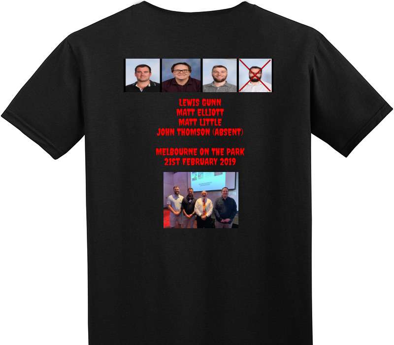Custom Adult Soft Style 100% Cotton Black T-Shirt