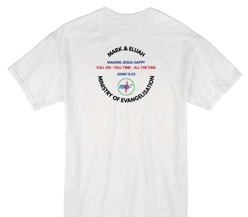 Custom Gildan 100% Cotton White T-Shirt