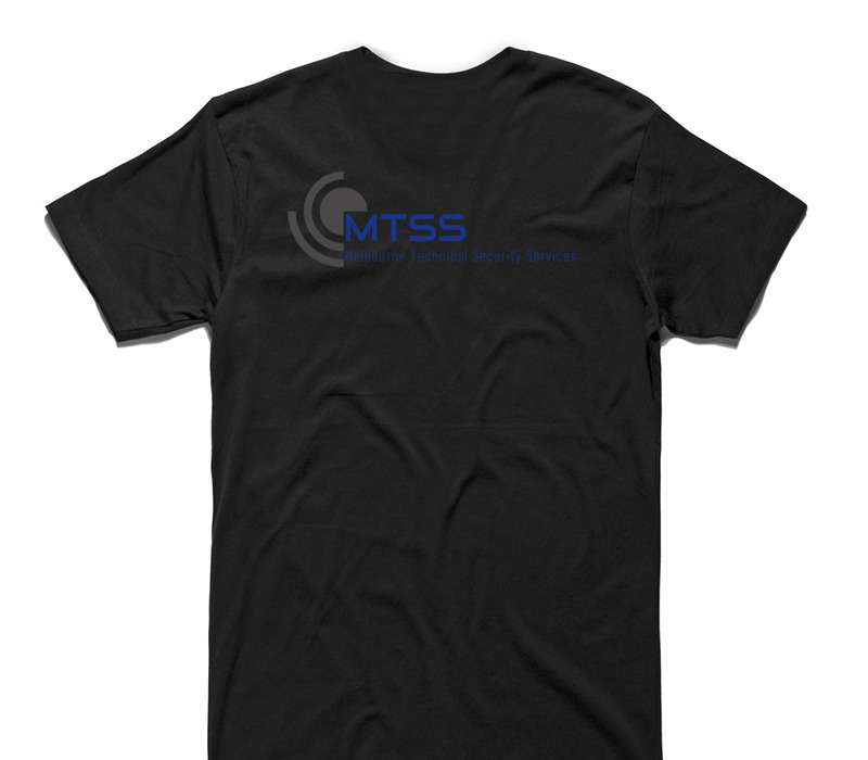 Custom AS Colour 100% Cotton Black T-Shirt