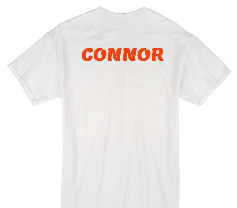 Custom Gildan 100% Cotton White T-Shirt