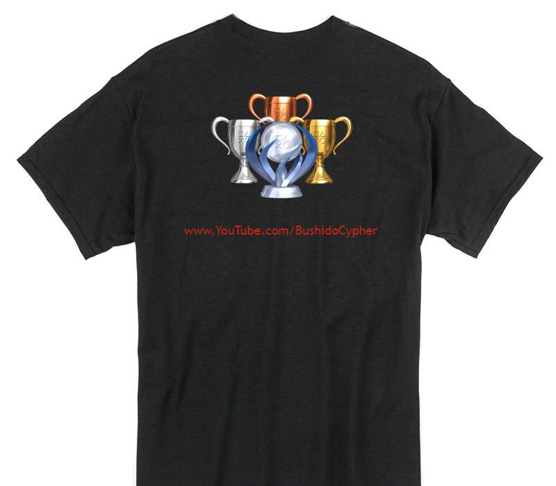 Custom Gildan 100% Cotton Black T-Shirt