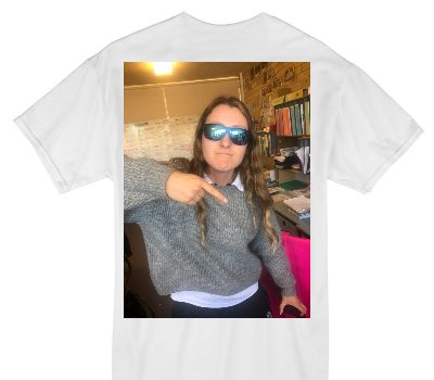 Custom Gildan 100% Cotton White T-Shirt