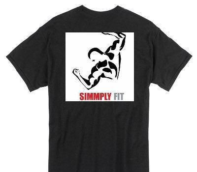 Custom Gildan 100% Cotton Black T-Shirt